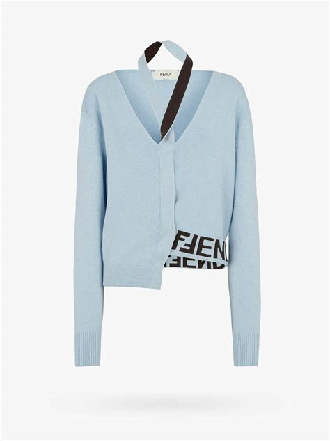 fendi blue cardigan|Fendi cardigan dupe.